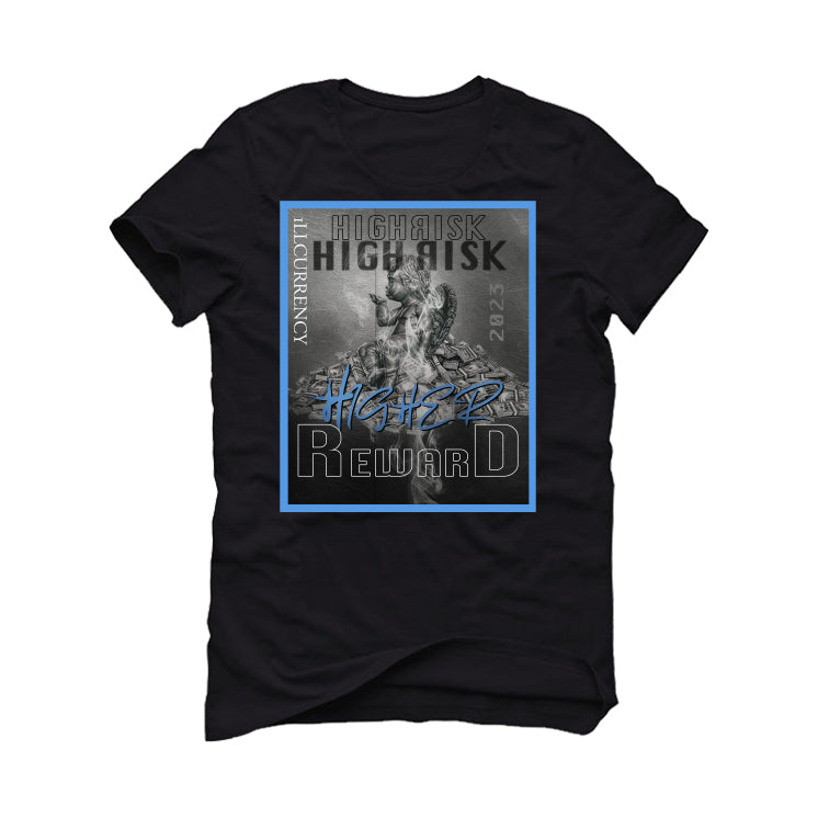 AIR JORDAN 1 HIGH OG “UNIVERSITY BLUE”| ILLCURRENCY Black T-Shirt (HIGHER REWARD)