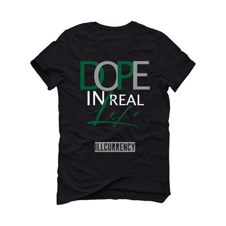 Air Jordan 3 “Pine Green” Black T-Shirt (DOPE) - illCurrency Sneaker Matching Apparel