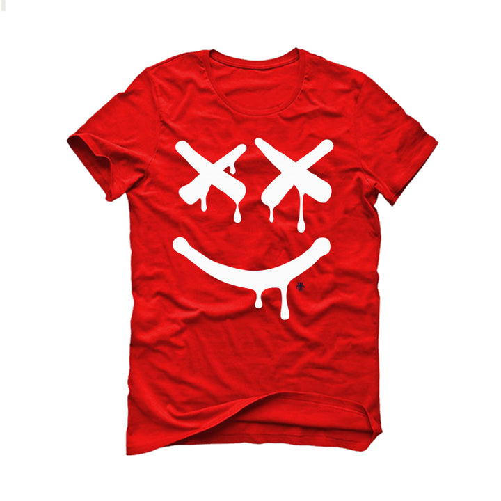 The Air Jordan 6 “Red Oreo” | ILLCURRENCY Red T-Shirt (Happy Drip)