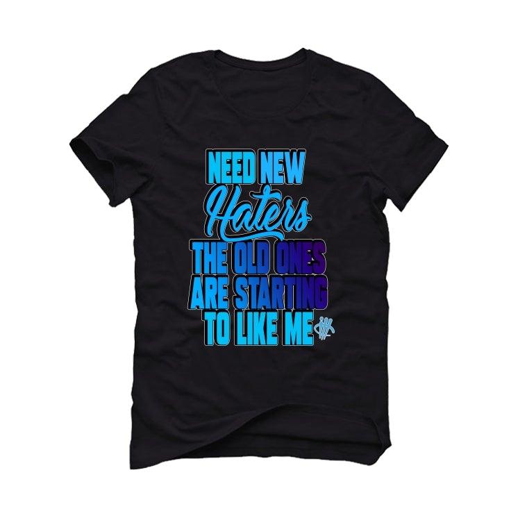 Air Jordan Retro 1 Hornets Black T-Shirt (new haters) - illCurrency Sneaker Matching Apparel