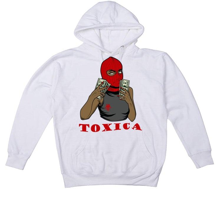 Air Jordan 1 “Bred Patent” White T-Shirt (toxica) - illCurrency Sneaker Matching Apparel