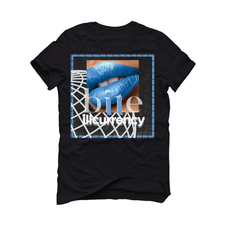 AIR JORDAN 1 HIGH OG “UNIVERSITY BLUE”| ILLCURRENCY Black T-Shirt (BITE IT)