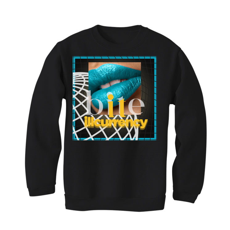 Air Jordan 5 “Aqua” Black T-Shirt (BITE IT)