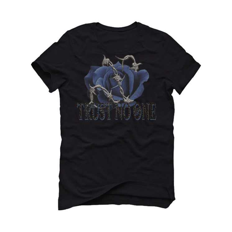 Air Jordan 6 "Georgetown" Black T-Shirt (TRUST NO ONE)