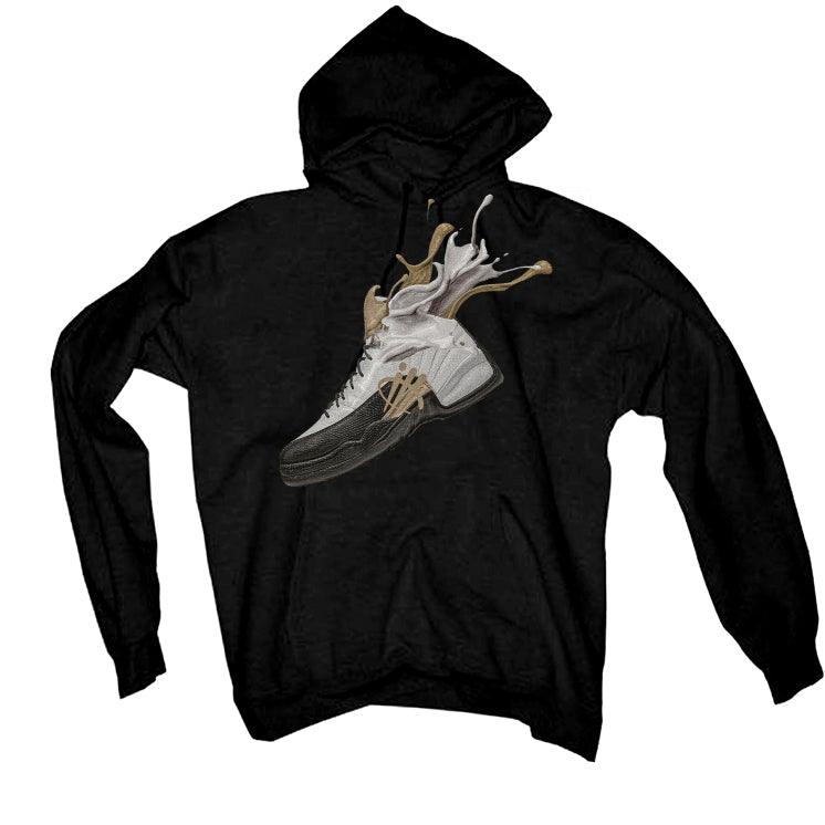 Air Jordan 12 “Royalty” Black T-Shirt (SPLASH 12) - illCurrency Sneaker Matching Apparel