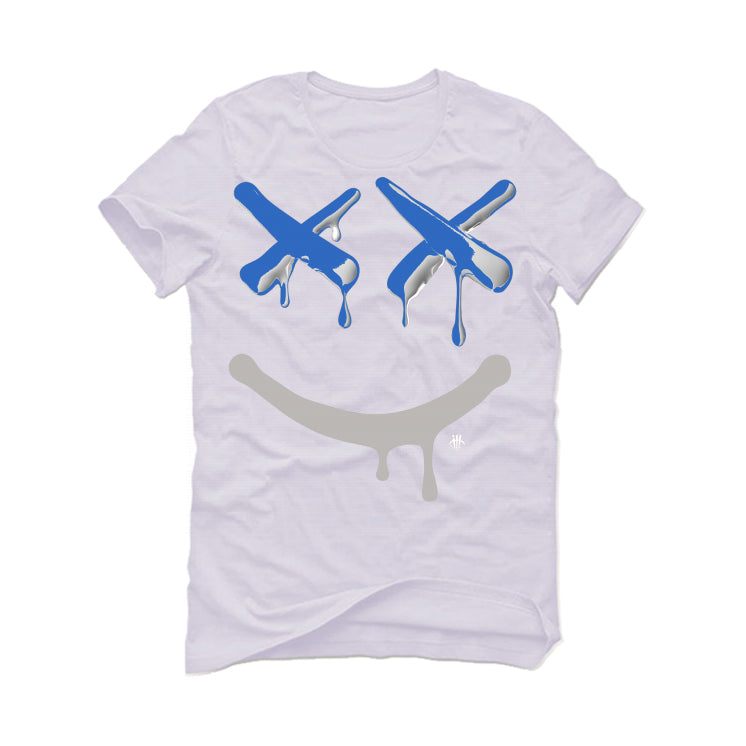 Air Jordan 1 High OG “True Blue” White T-Shirt (Happy Drip)