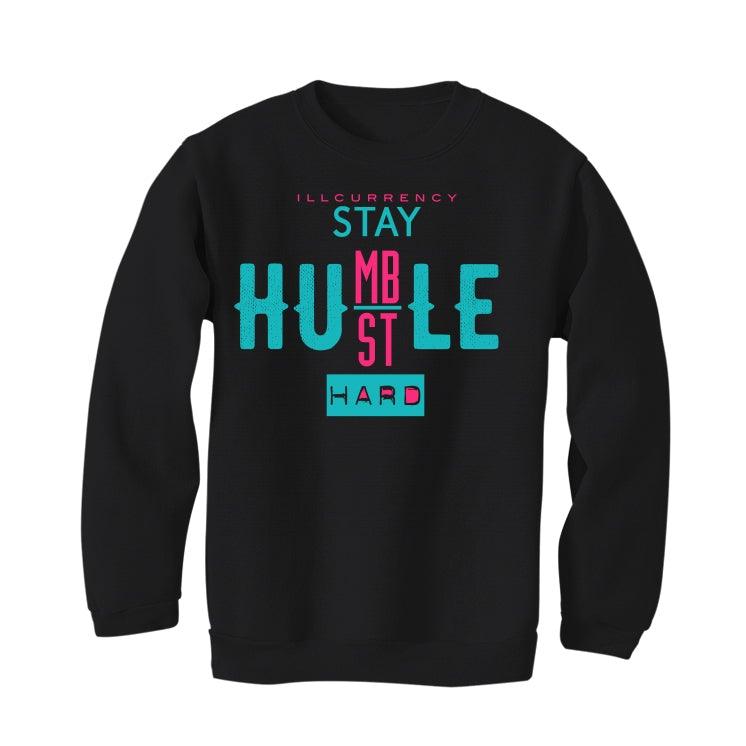 Nike Lebron 8 South Beach 2021 Black T-Shirt (Stay Humble Hustle Hard) - illCurrency Sneaker Matching Apparel