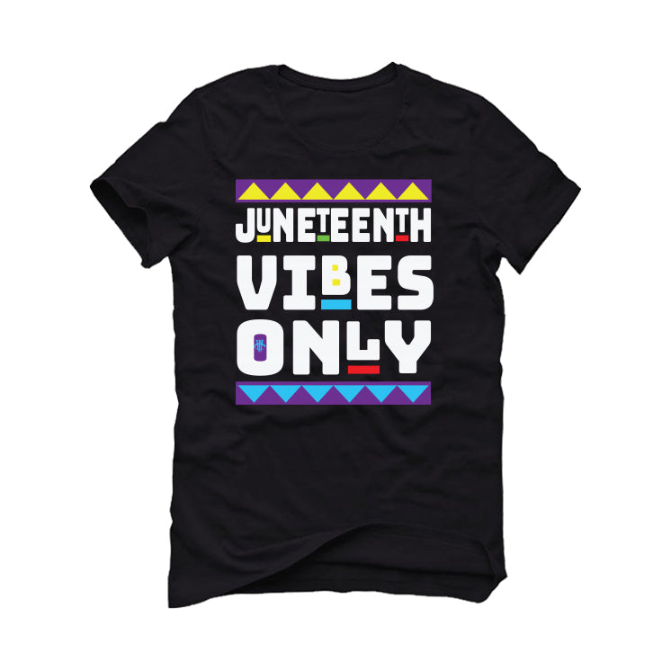 BLACK HISTORY MONTH Black T-Shirt (juneteenth)