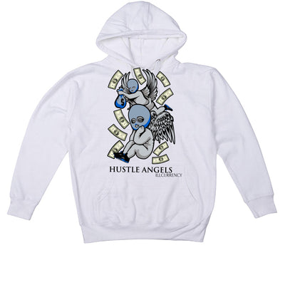 Air Jordan 5 “Racer Blue” White T-Shirt (angels)