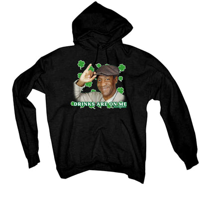 St. Pattys Collection Black T-Shirt (Drinks are on me)