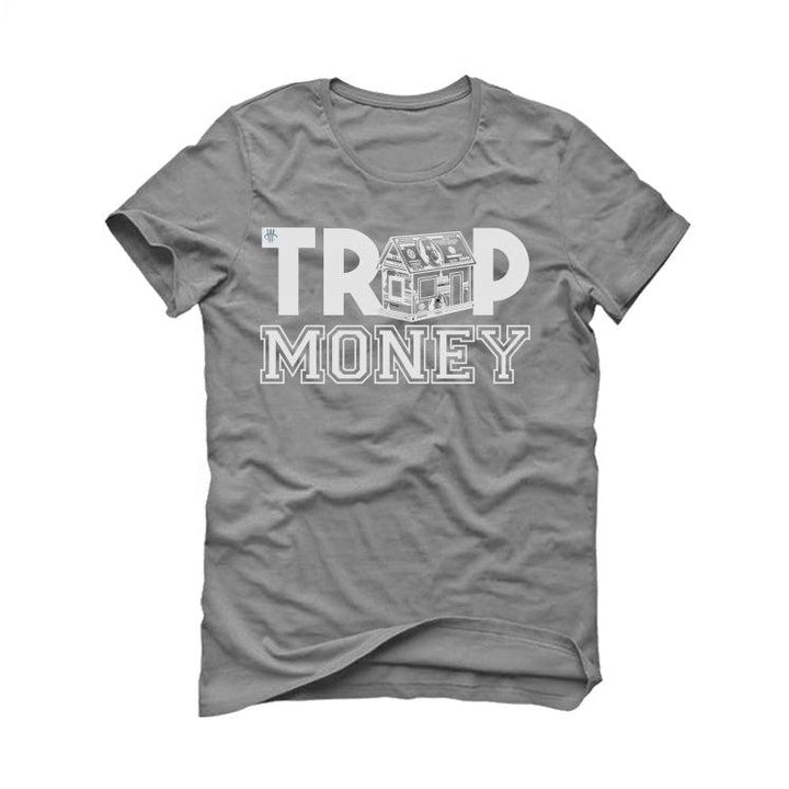 Air Jordan 11 Retro 'Cool Grey' 2021 Grey T-Shirt (trap house) - illCurrency Sneaker Matching Apparel