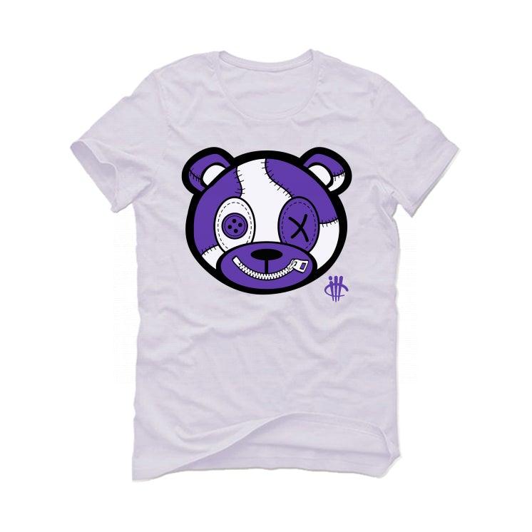 Air Jordan 13 “Court Purple” White T-Shirt (stitched up ted) - illCurrency Sneaker Matching Apparel