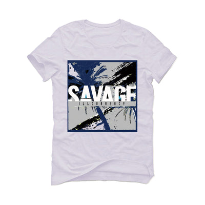 Air Jordan 6 “Midnight Navy” | illCurrency White T-Shirt (SAVAGE)