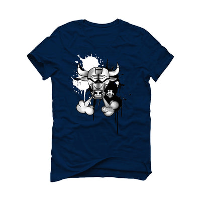 Air Jordan 6 “Midnight Navy” | illCurrency Navy Blue T-Shirt (Iron Bull)