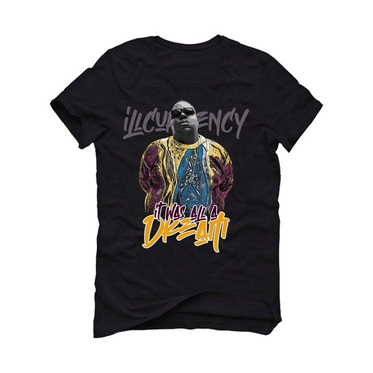 Air Jordan 6 “Bordeaux” 2021 Black T-Shirt (It was all a dream) - illCurrency Sneaker Matching Apparel