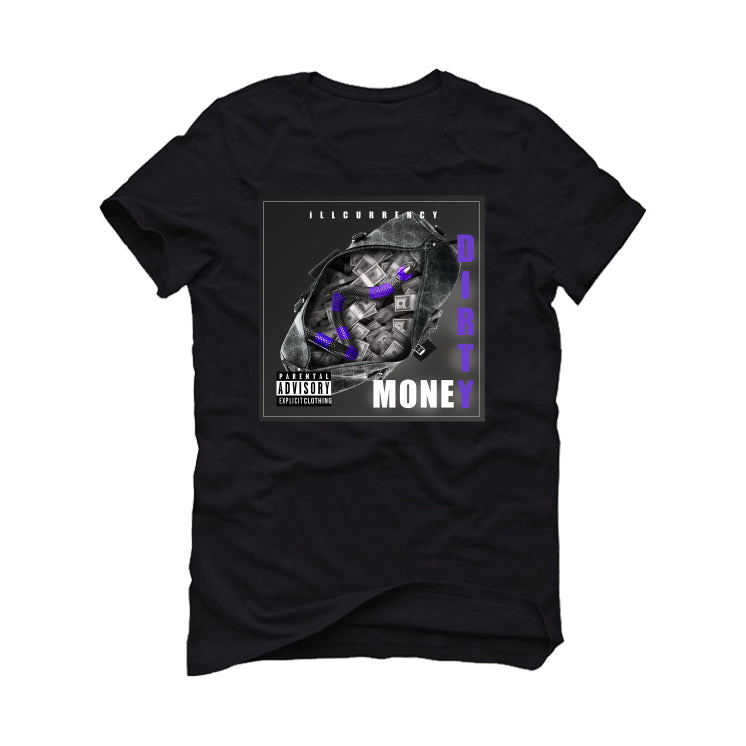 Air Jordan 5 “Concord”| illcurrency Black T-Shirt (DIRTY MO)