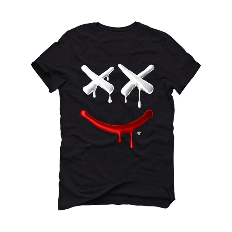 NBA x Nike Dunk Low EMB “Chicago” Black T-Shirt (Happy Drip)