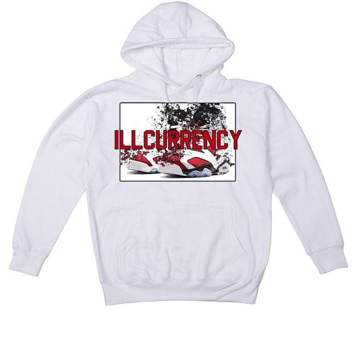 Air Jordan 6 “Carmine” 2021 White T-Shirt (Shattered Kicks) - illCurrency Sneaker Matching Apparel