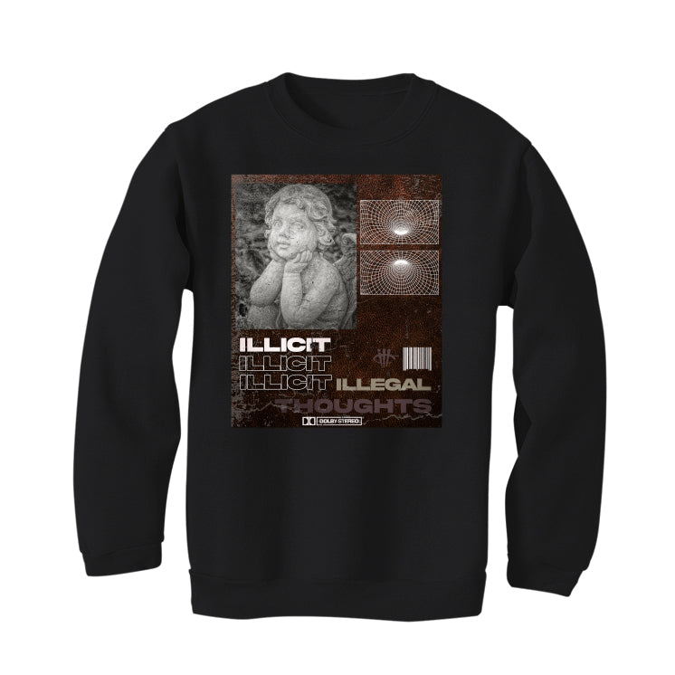 A Ma Maniere x Air Jordan 4 SP "Violet Ore" Black T-Shirt (ILLICIT)