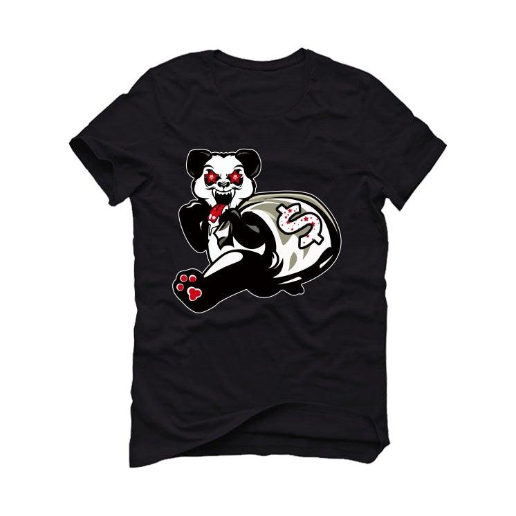 Nike Dunk High Panda "2021" Black T-Shirt (Money Bag Panda) - illCurrency Sneaker Matching Apparel