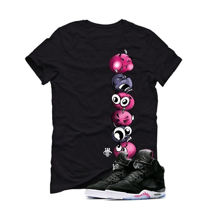 Air Jordan 5 GS Deadly Pink Black T (CHERRY STACK)