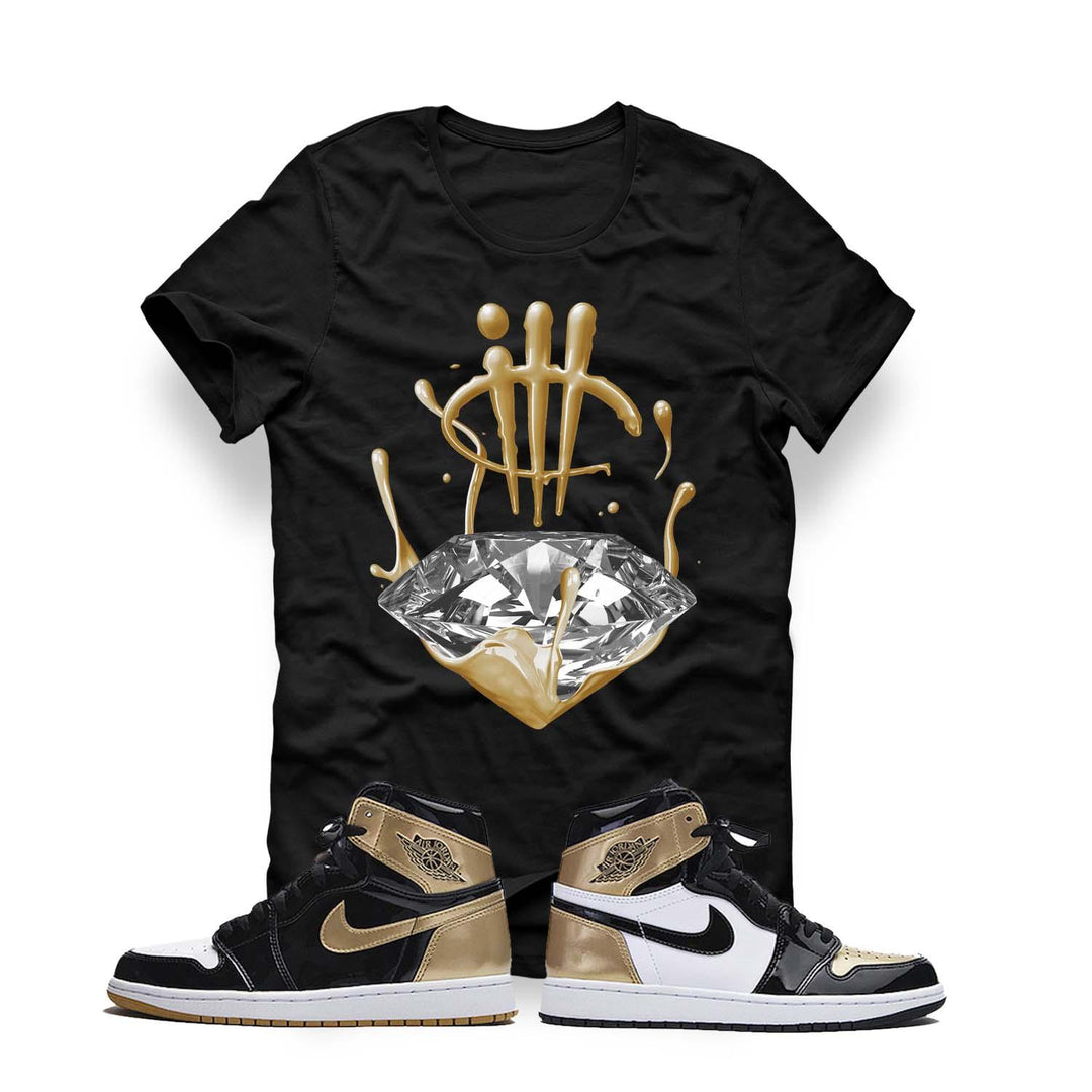 Fashion air jordan gold toe 1