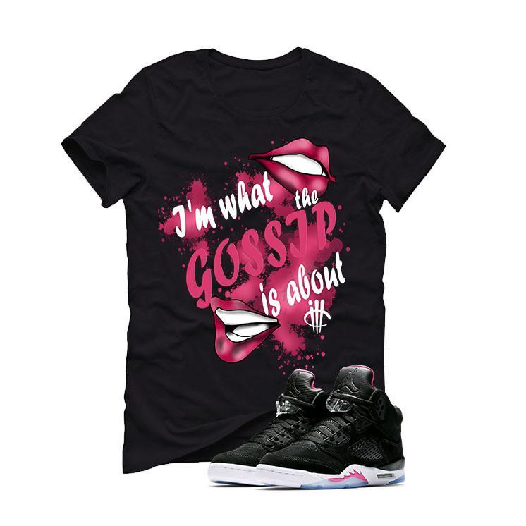 Air Jordan 5 GS Deadly Pink Black T (GOSSIP)