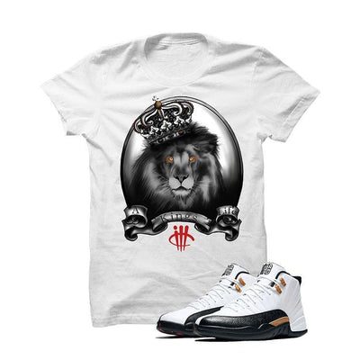 Jordan 12 Chinese New Year White T Shirt (A Kings Life)
