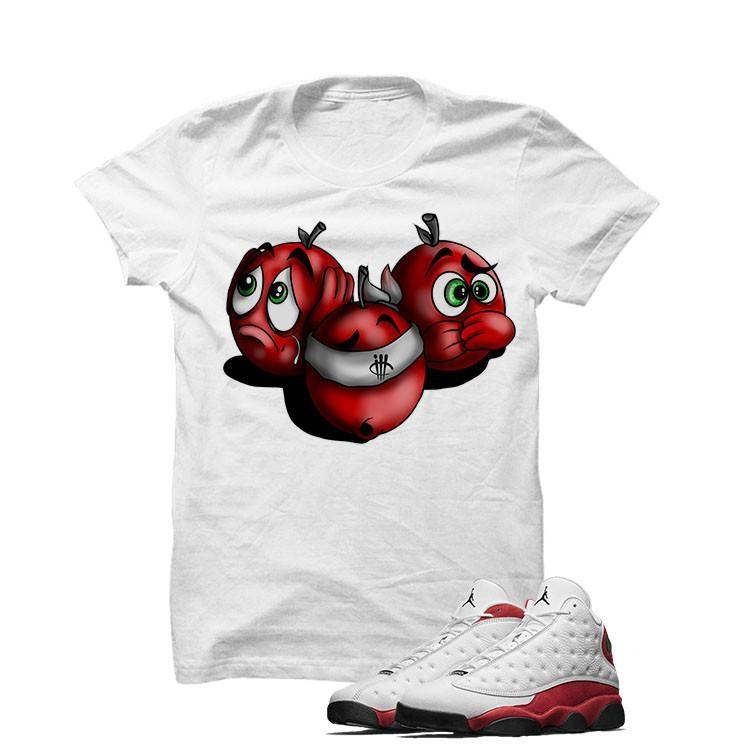 Jordan 13 Chicago White T Shirt (See No Evil)