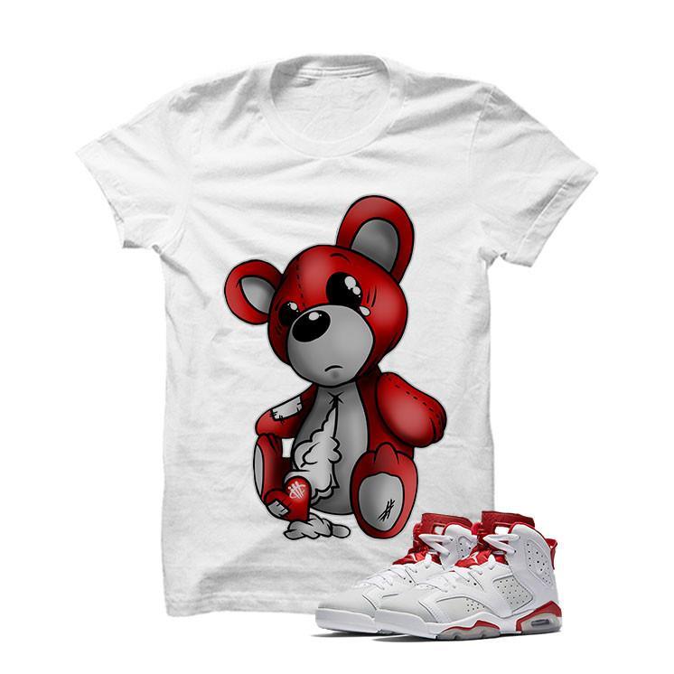 Jordan 6 Alternate White T Shirt (Teddy Bear)