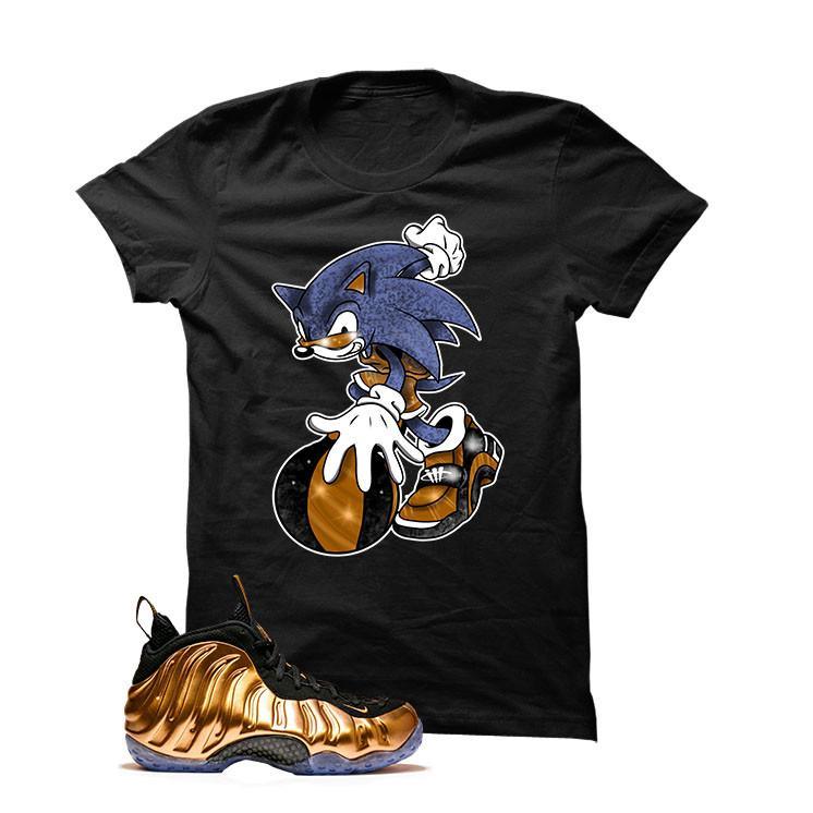 Foamposite One Copper Black T Shirt (Sonic)