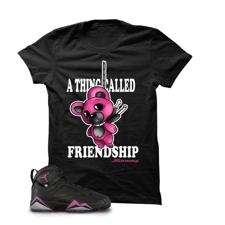 Jordan 7 Gs Hyper Pink Black T Shirt (Friendship)