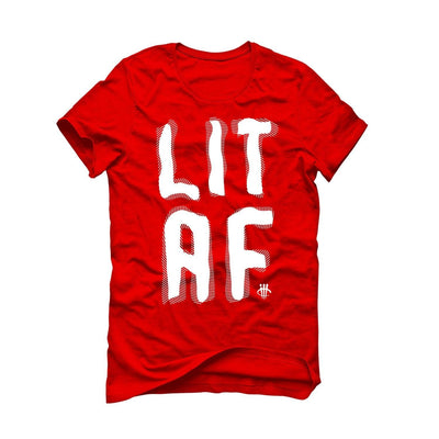 Urban Alternative Red T Shirt (Lit AF)