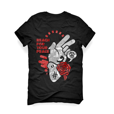Urban Alternative Black T Shirt (Reach For Your Peace)