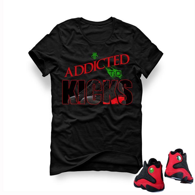 Air Jordan 13 "Bred" Black T (Addicted to kicks)