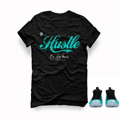 Nike Air Foamposite Pro Island Green Black T (Hustle by any means)