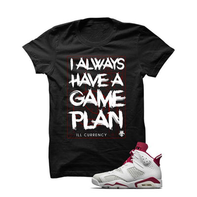 Jordan 6 Alternate Black T Shirt (Game Plan)