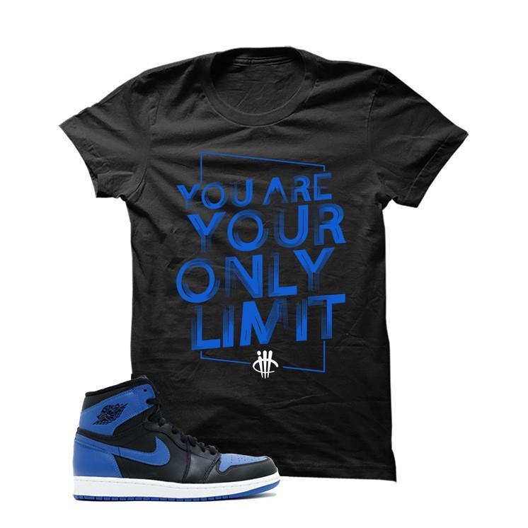 Jordan 1 Og Royal Black T Shirt (Limit)