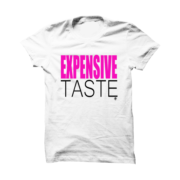Jordan 12 Dynamic Pink White T Shirt (Expensive Taste)
