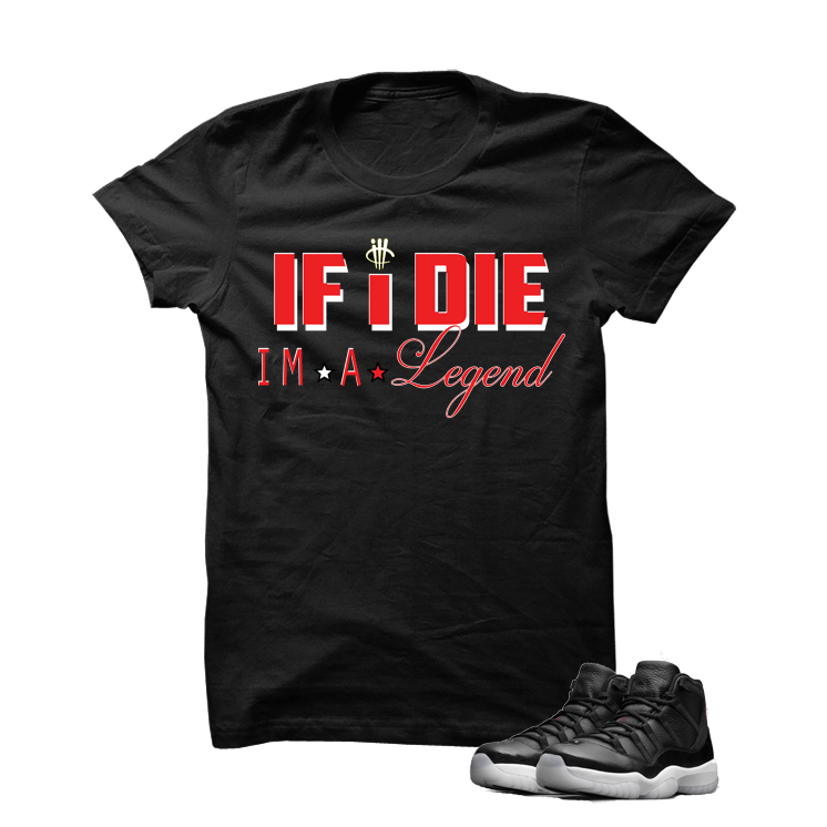 Im A Legend Jordan 72 10 Black T Shirt