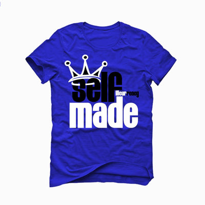 AIR JORDAN 14 “HYPER ROYAL” Royal Blue T-Shirt (Self Made illcurrency ) - illCurrency Sneaker Matching Apparel