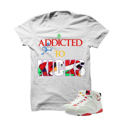 Addicted To Kicks Hare 7s White T Shirt