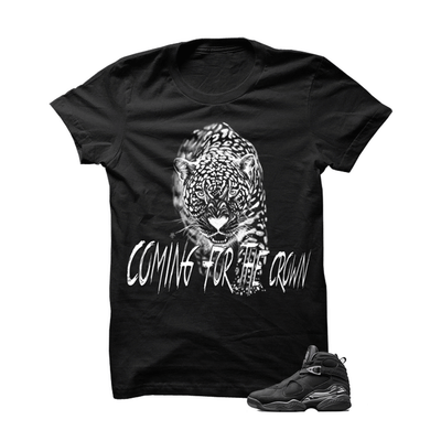 Coming For The Crown Chrome 8s Black T Shirt