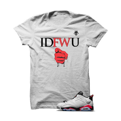 IDFWU Low Infrared 6s White T Shirt