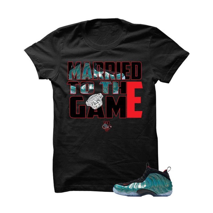 Married To The Game Gone Fishing Foams Black T Shirt