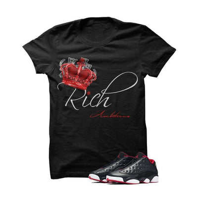 Rich Ambitions LowBred 13s Black T Shirt