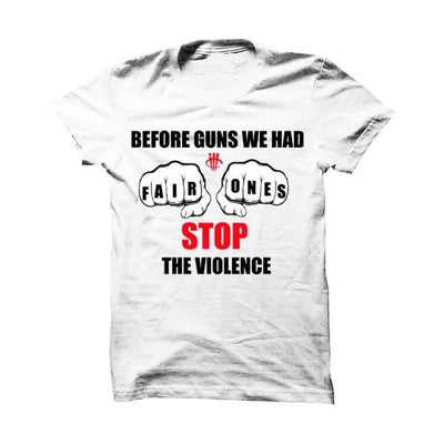 Stop The Violence White T Shirt
