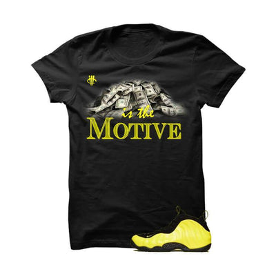 Wu-Tang Foamposite One Black T Shirt (Money Is The Motive)